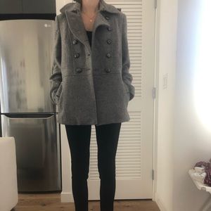 Minimalist Chic Wool Coat